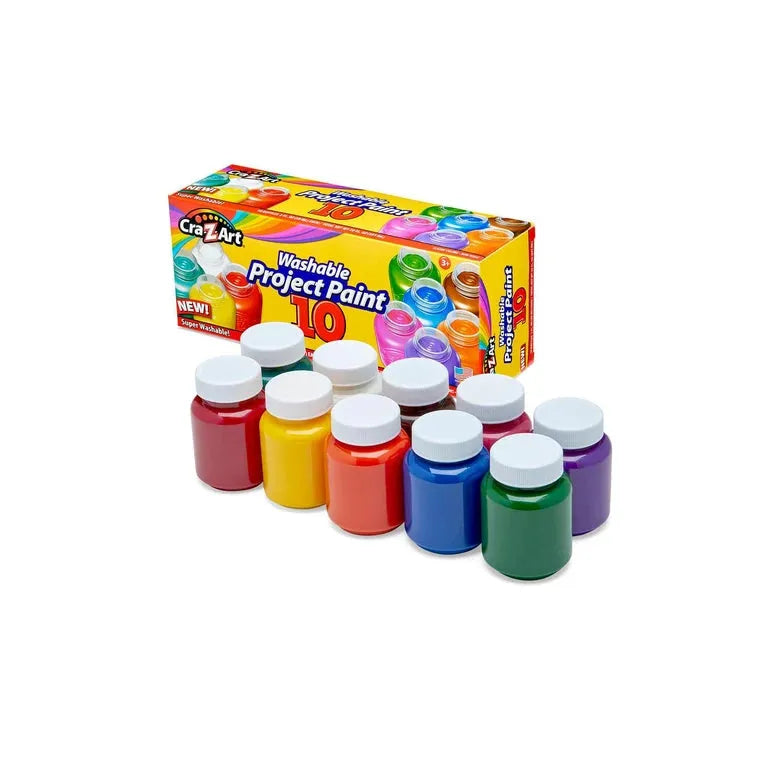 10 Washable Kids Paints-Yarrawonga Fun and Games