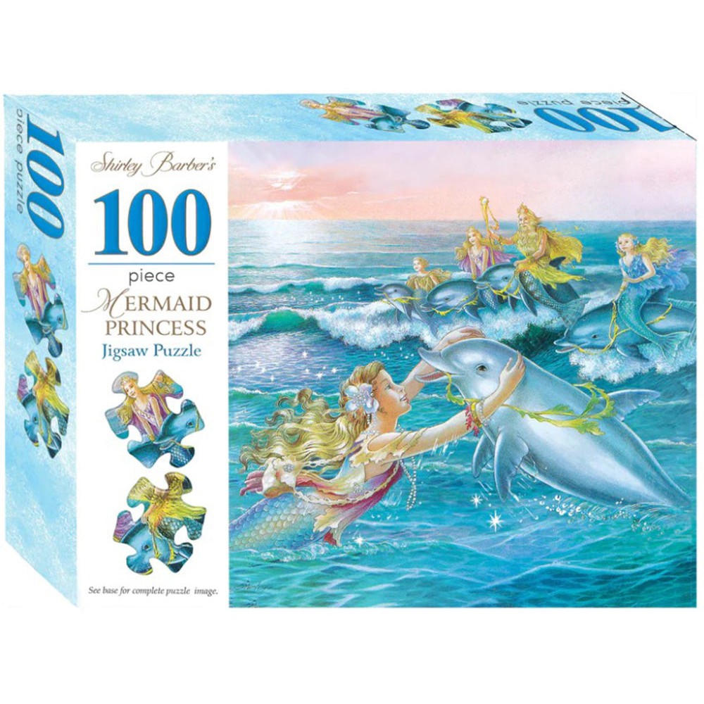 100 piece Jigsaw - Mermaid Princess-Yarrawonga Fun and Games