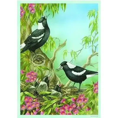 1000 Piece Jigsaw - Australian Magpies-Yarrawonga Fun and Games