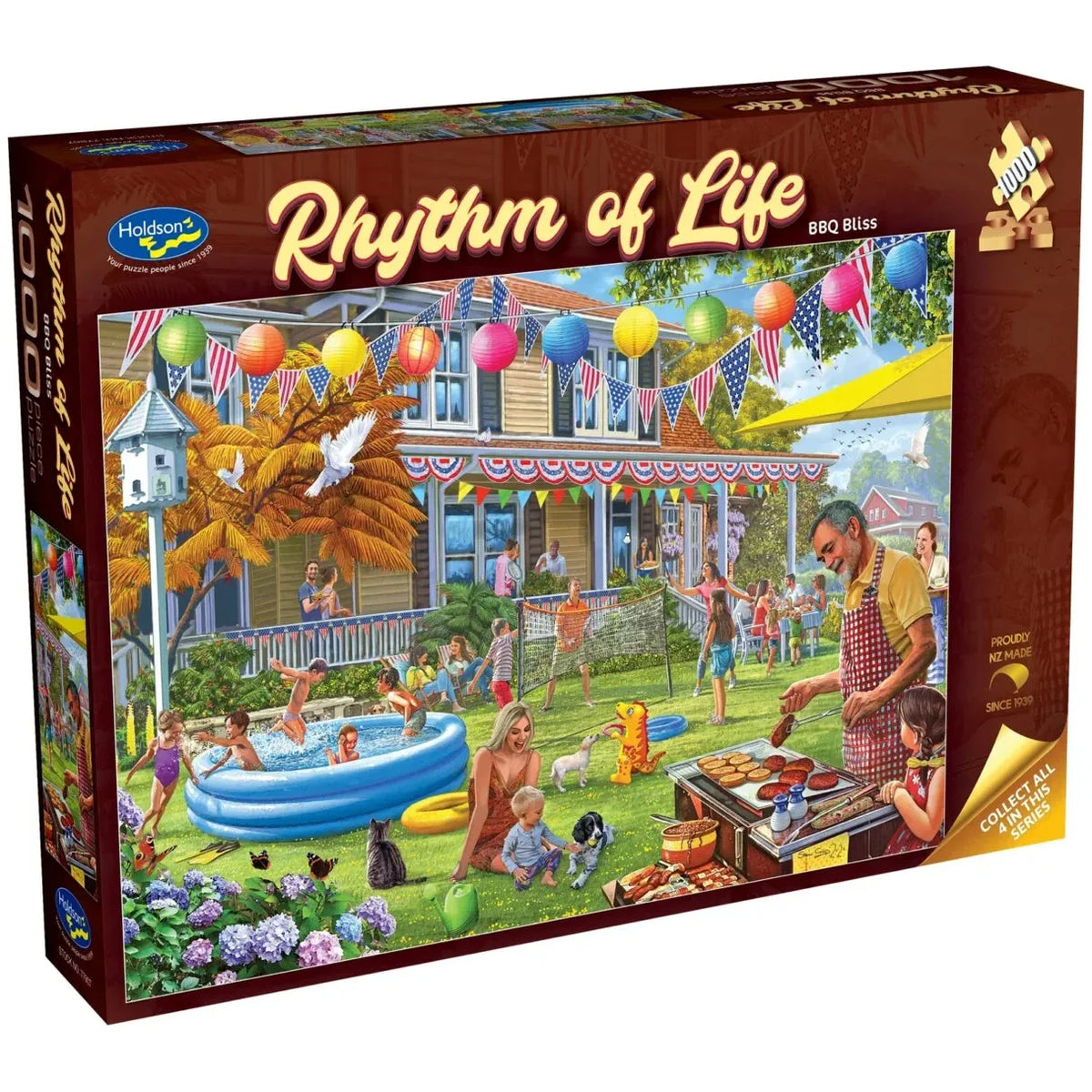 1000 Piece Jigsaw - BBQ Bliss-Yarrawonga Fun and Games
