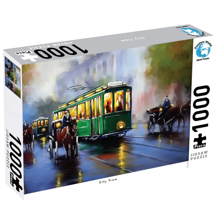 1000 Piece Jigsaw - City Tram-Yarrawonga Fun and Games