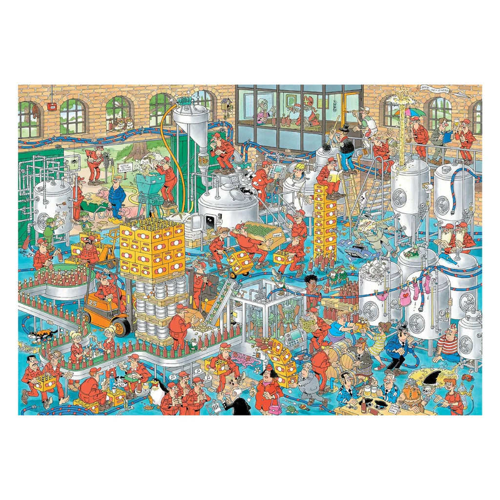 1000 Piece Jigsaw - Comic Puzzle - The Craft Brewery