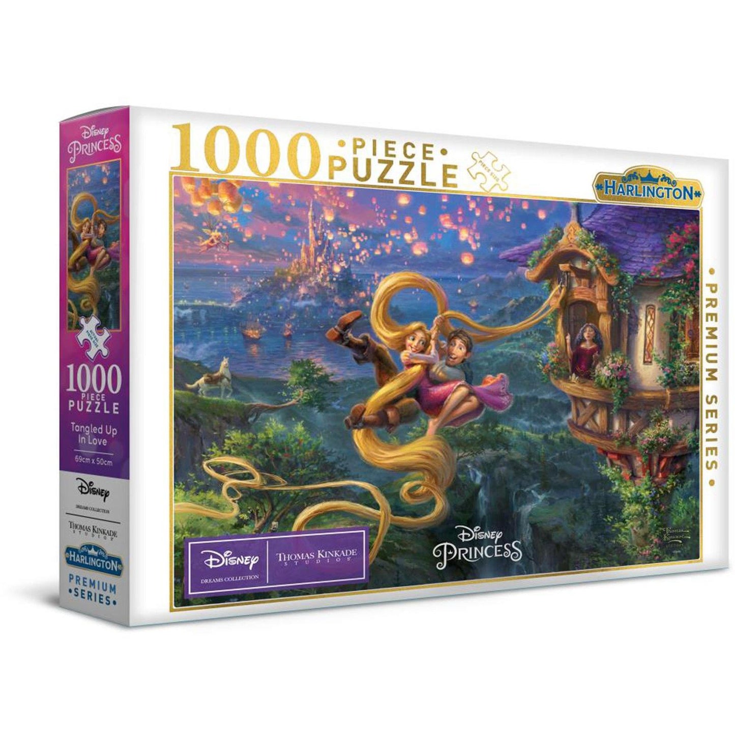 1000 Piece Jigsaw - Disney - Tangled up in love-Yarrawonga Fun and Games