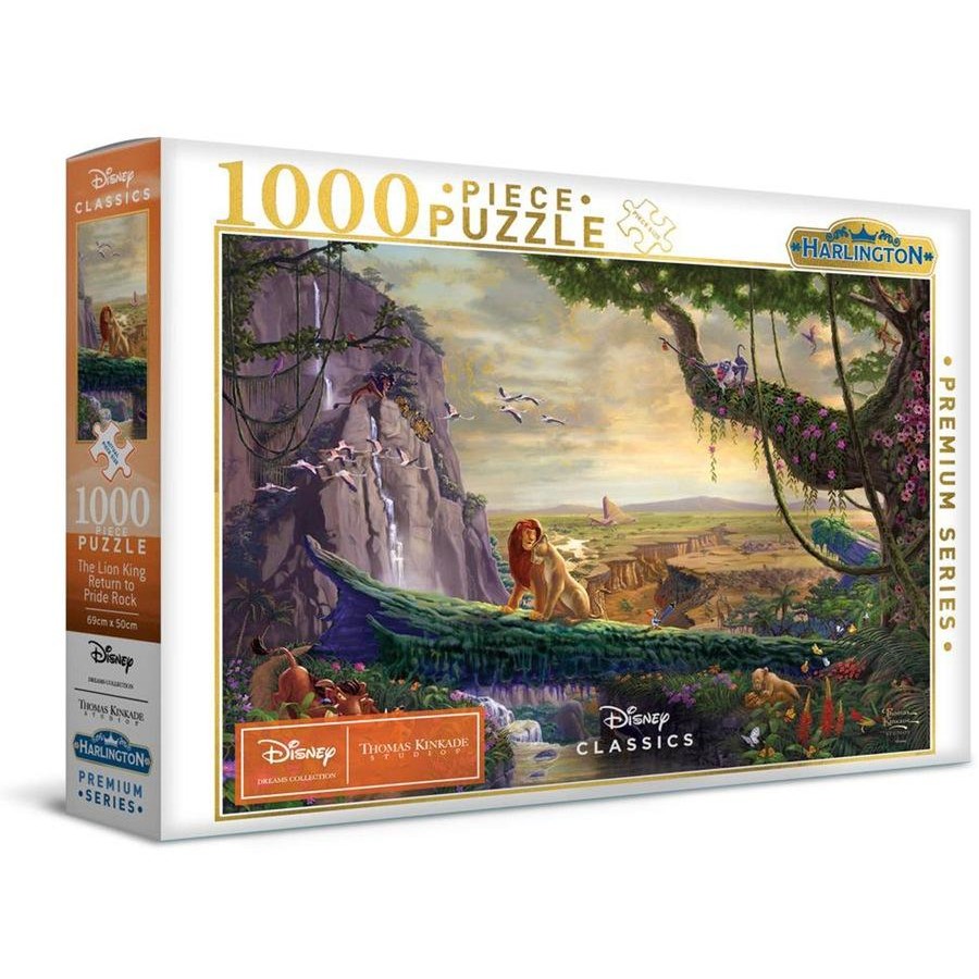 1000 Piece Jigsaw - Disney - The Loin King-Yarrawonga Fun and Games