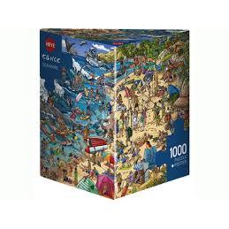 1000 Piece Jigsaw - Heye - Tanck - Seashore-Yarrawonga Fun and Games