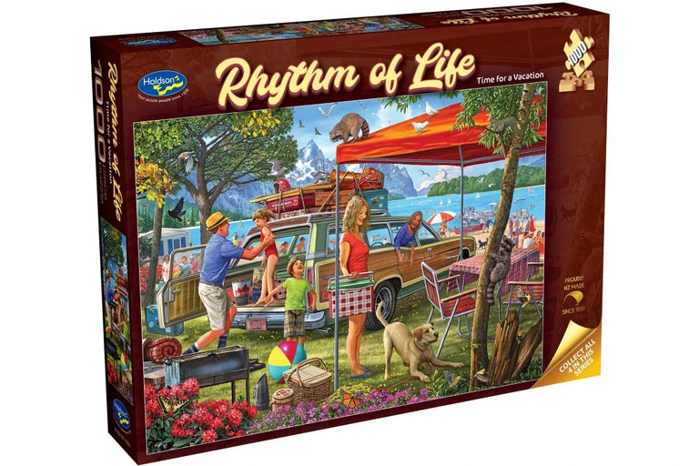 1000 Piece Jigsaw - Time for Vacation