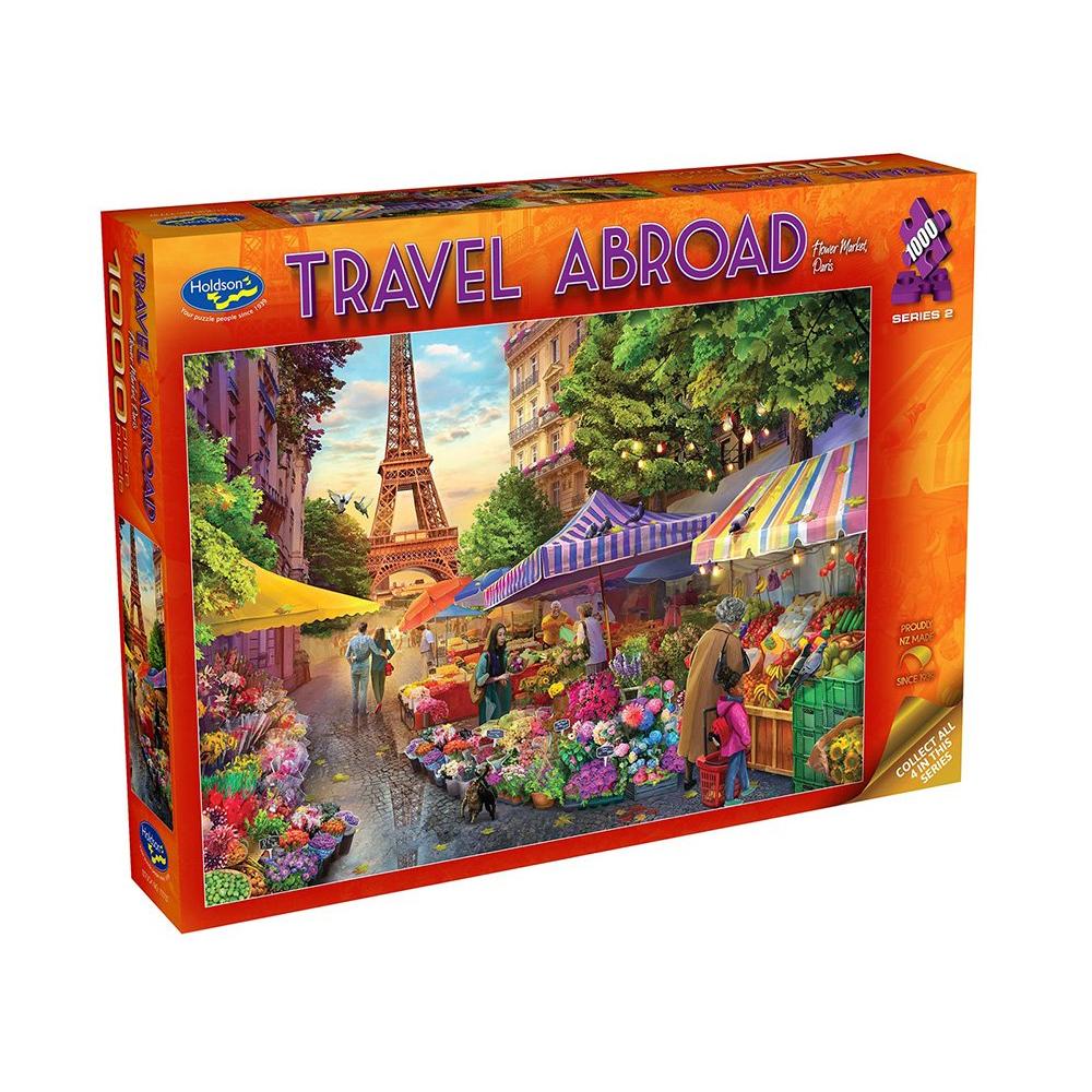 1000 Piece Jigsaw - Travel Abroad Paris-Yarrawonga Fun and Games