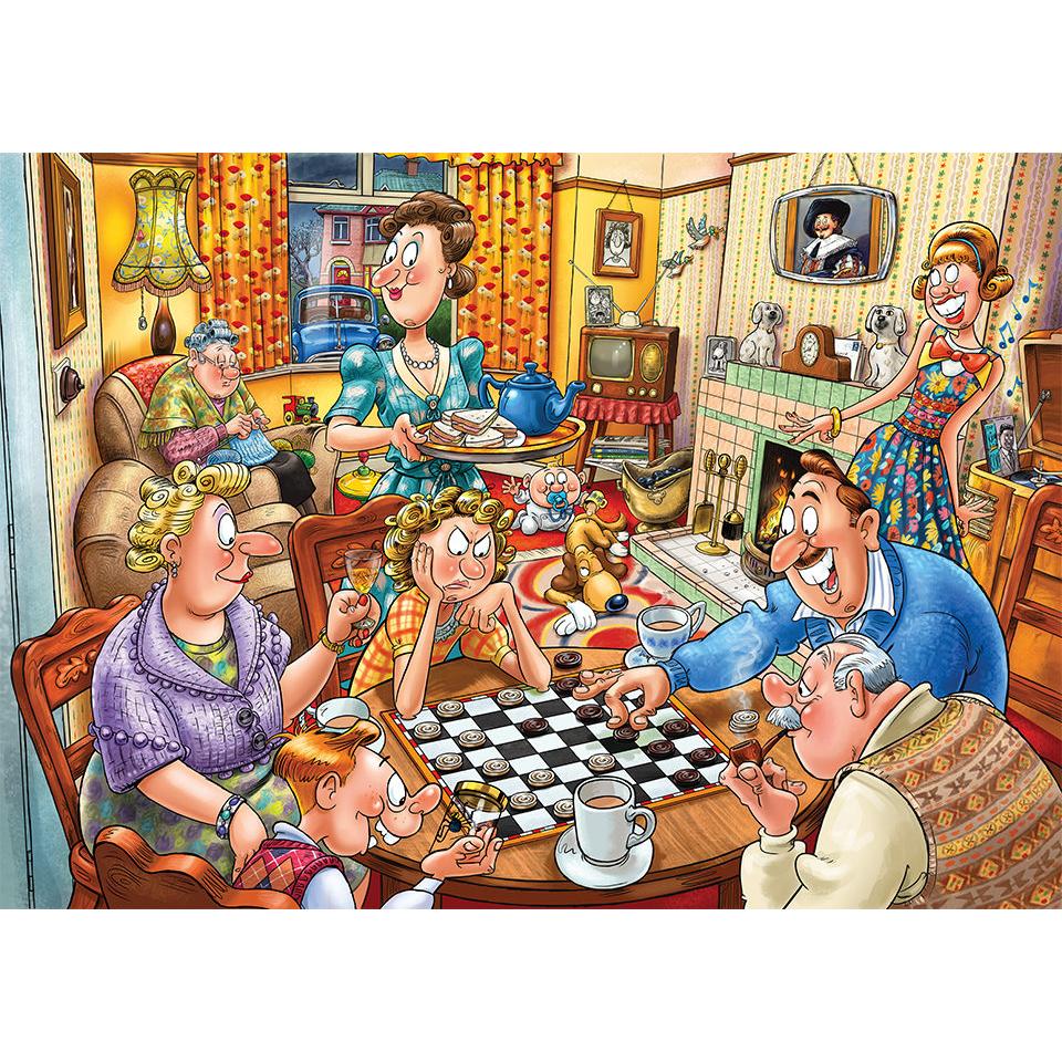1000 piece Jigsaw – Wasgij Destiny #25-Yarrawonga Fun and Games