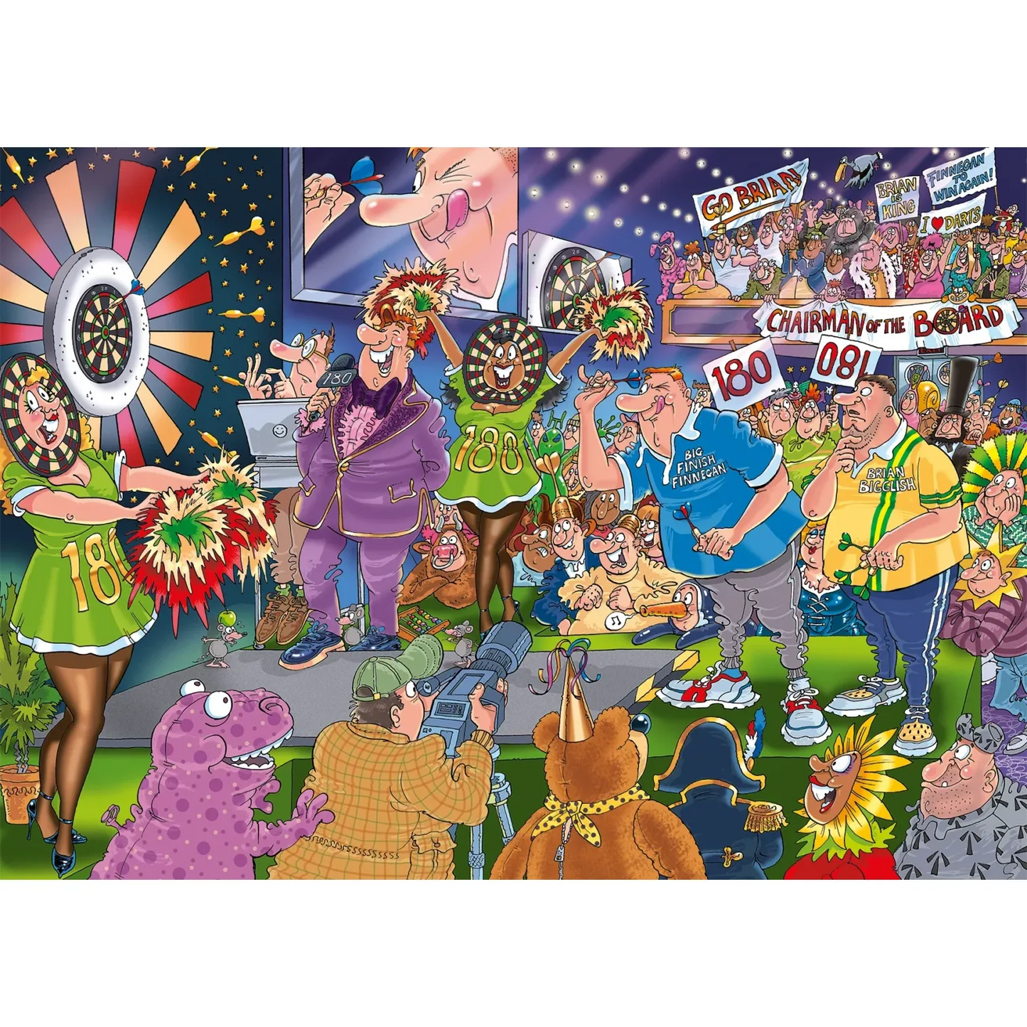 1000 piece Jigsaw – Wasgij Mystery #30-Yarrawonga Fun and Games