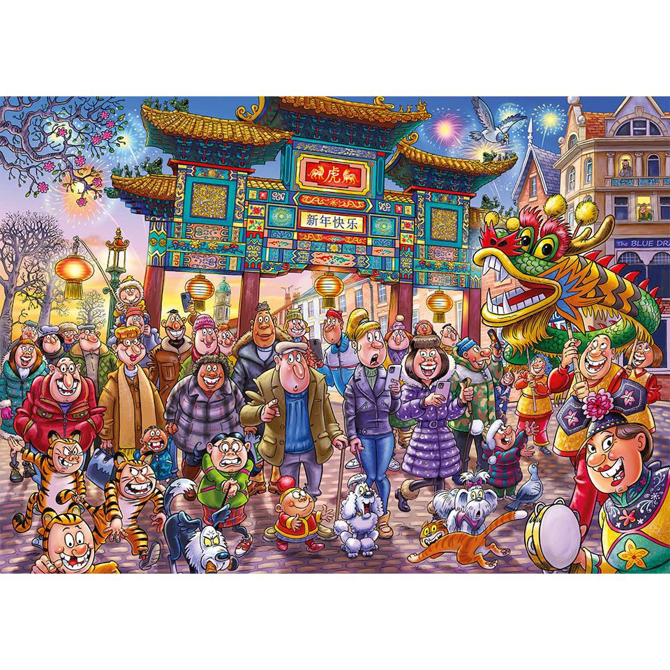 1000 piece Jigsaw – Wasgij Original #39-Yarrawonga Fun and Games