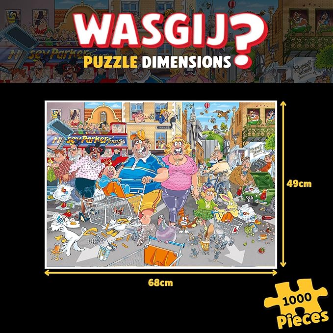 1000 piece Jigsaw – Wasgij Original Puzzle #46-Yarrawonga Fun and Games