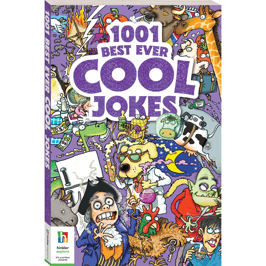 1001 Best Ever Cool Jokes - Book-Yarrawonga Fun and Games