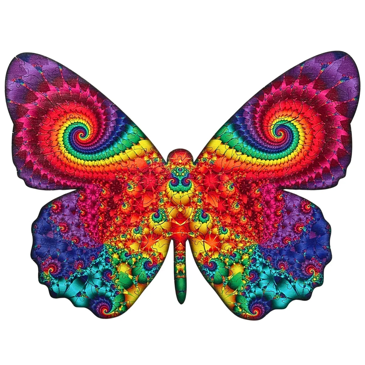 167 Piece Wooden Jigsaw - Brilliant Butterfly-Yarrawonga Fun and Games