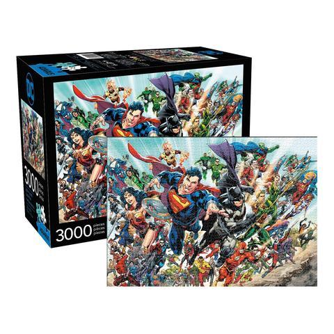 3000 Piece Jigsaw - DC Comics Cast-Yarrawonga Fun and Games