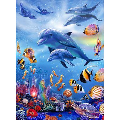 3D Seahorse Kingdom - Placemat-Yarrawonga Fun and Games