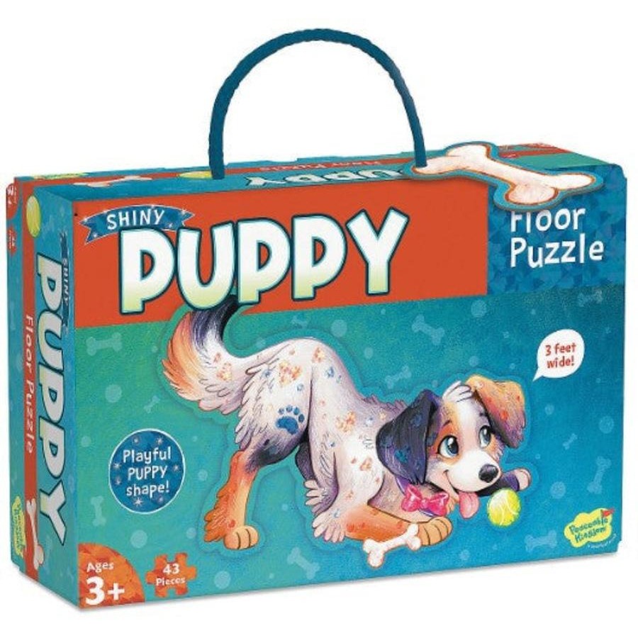 43 Piece Floor Puzzle - Puppy-Yarrawonga Fun and Games