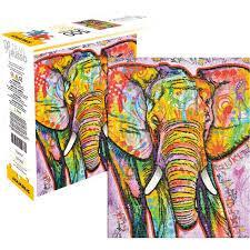 500 Piece Jigsaw - Dean Russo Elephant-Yarrawonga Fun and Games