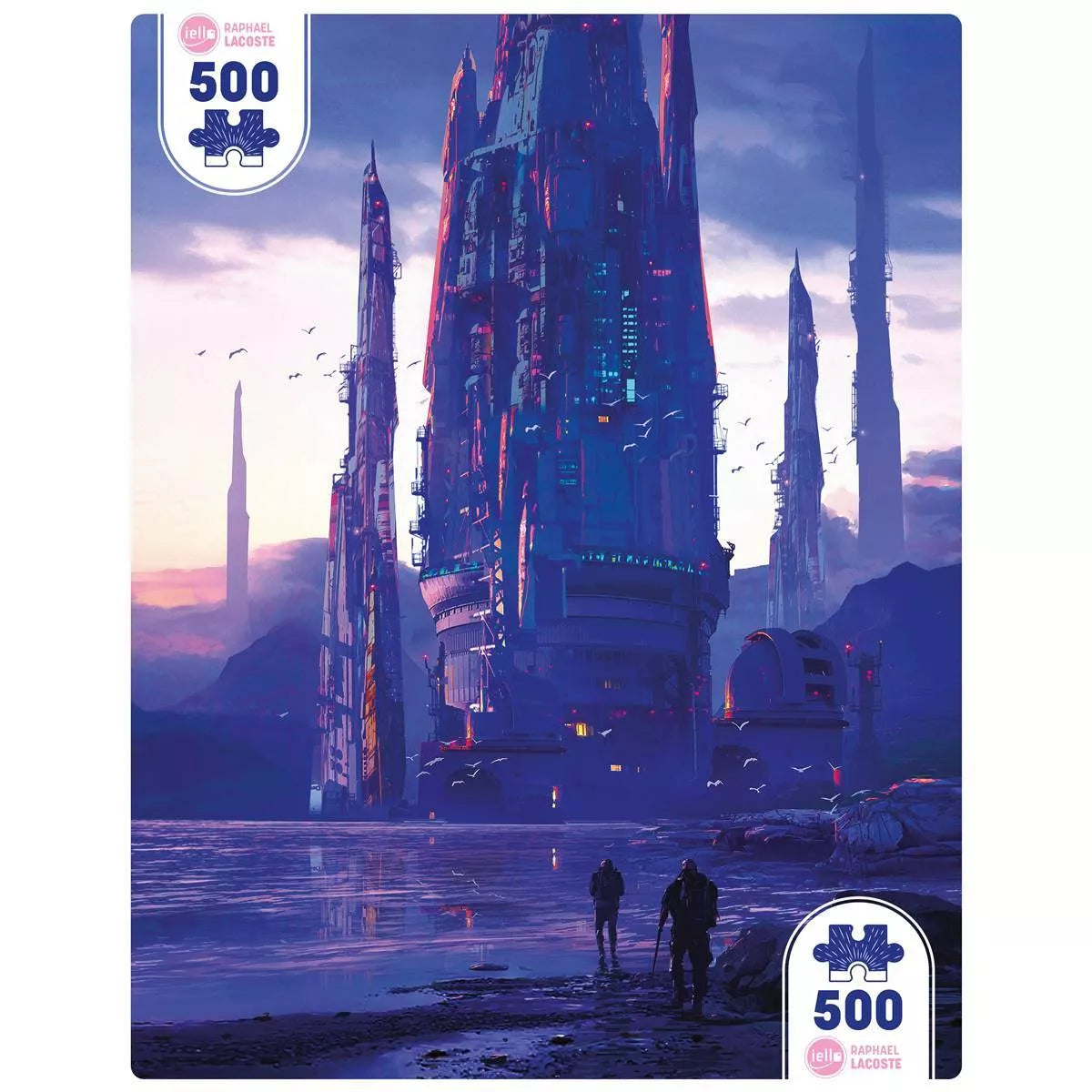 500 Piece Jigsaw - Twist - Universe Steeples #2-Yarrawonga Fun and Games