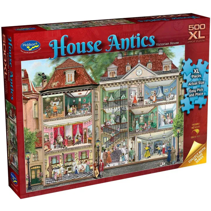 500 XL Piece Jigsaw - Victorian House-Yarrawonga Fun and Games