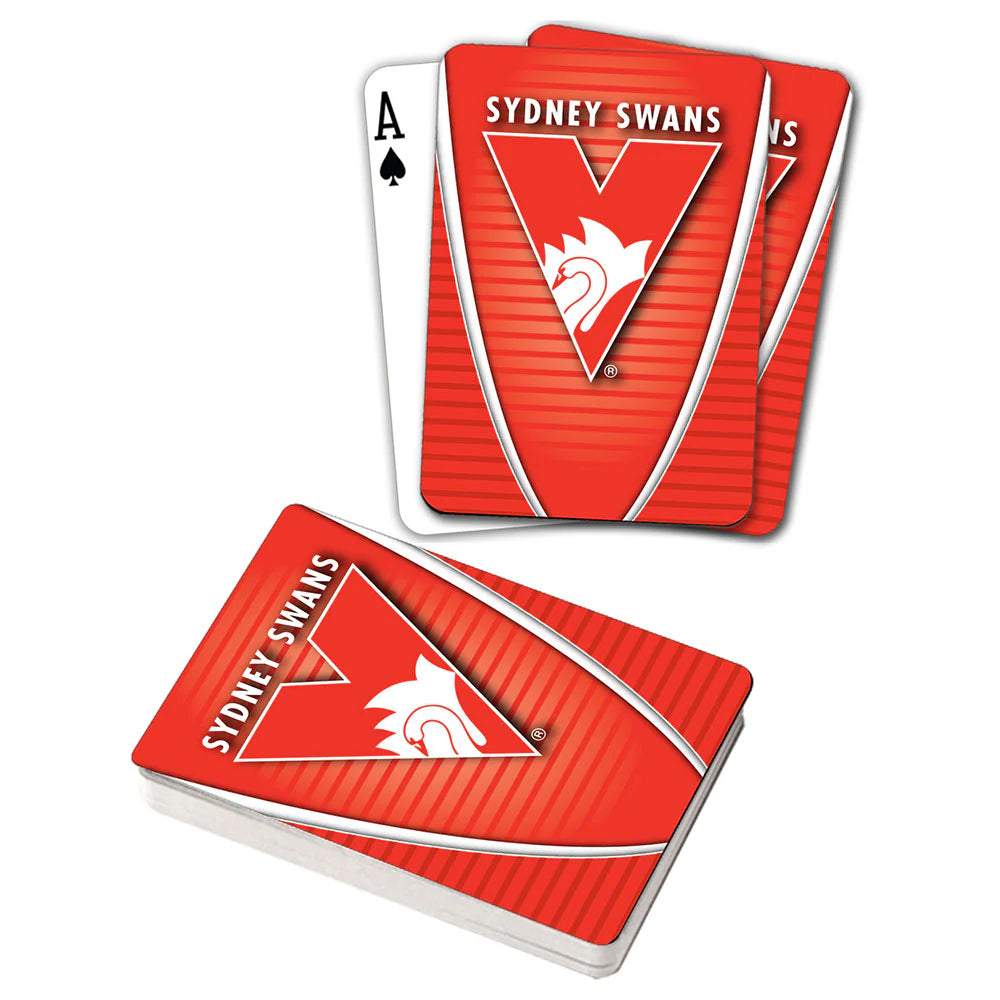 AFL Playing Cards - Sydney Swans-Yarrawonga Fun and Games