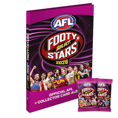 AFL Footy Cards 2026 - Select - Binder-Yarrawonga Fun and Games