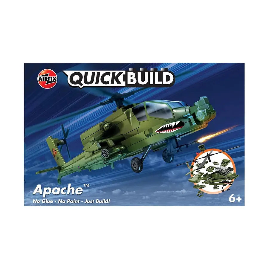 Airfix - Quick Build - Apache Helicopter-Yarrawonga Fun and Games