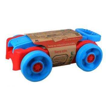 Baby Wagon - Pull along-Blue-Yarrawonga Fun and Games