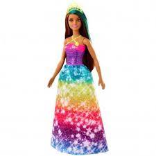 Barbie Dreamtopia - Various-Brunette with Green Tiara-Yarrawonga Fun and Games.
