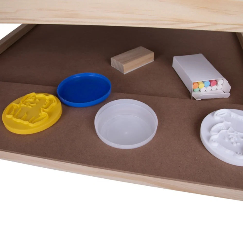 Classic Wood Blackboard - Easel - 5 In 1-Yarrawonga Fun and Games