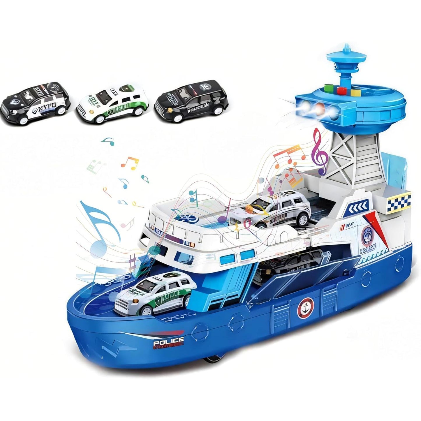 Coast Guard Ship and Vehicles - 1:16-Yarrawonga Fun and Games