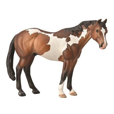 Collecta Paint Horse - Bay Overo
