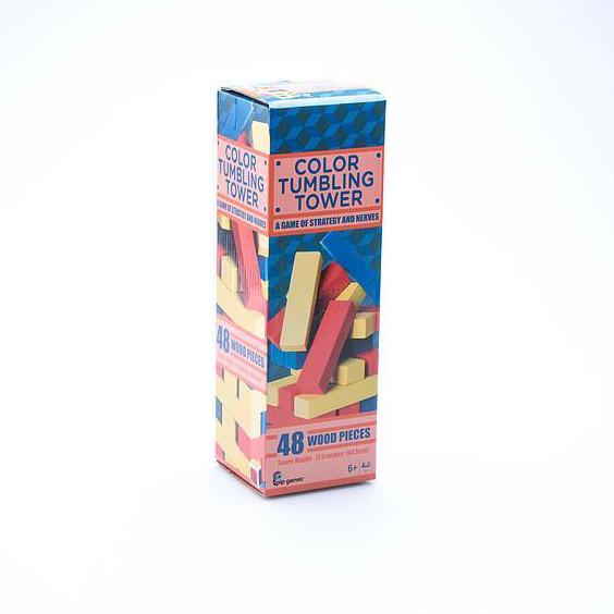 Colour Tumbling Tower-Yarrawonga Fun and Games