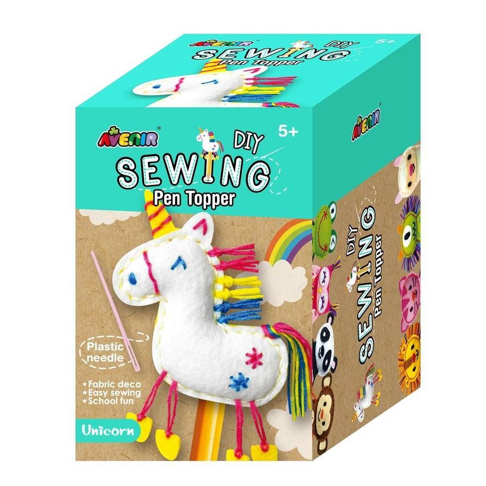 DIY Sewing Kit Pen Toppers - Various-Unicorn-Yarrawonga Fun and Games