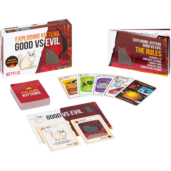 Expolding Kittens - Good Vs Evil - Game-Yarrawonga Fun and Games
