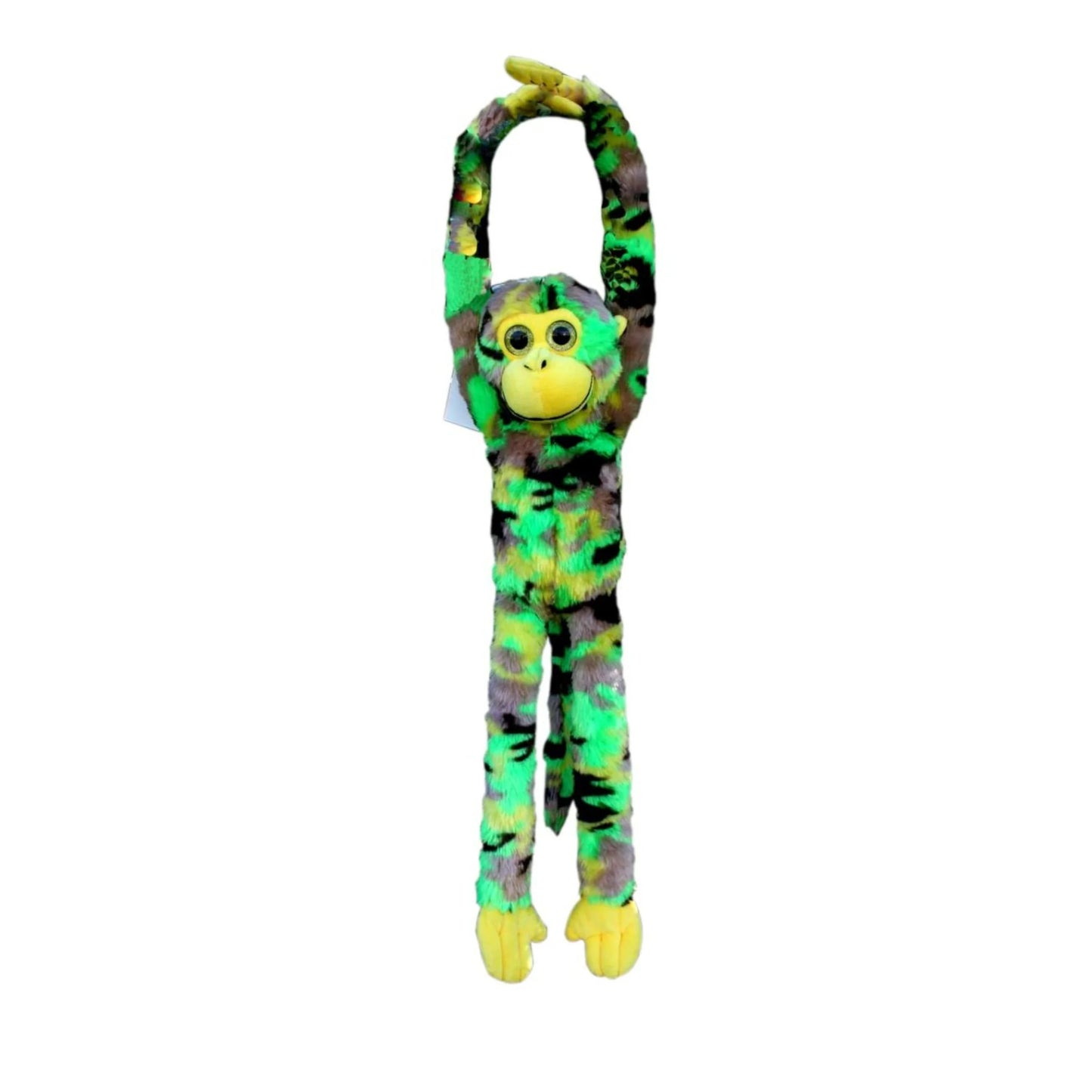 Hanging Monkey - Brown/Yellow/Green-Yarrawonga Fun and Games