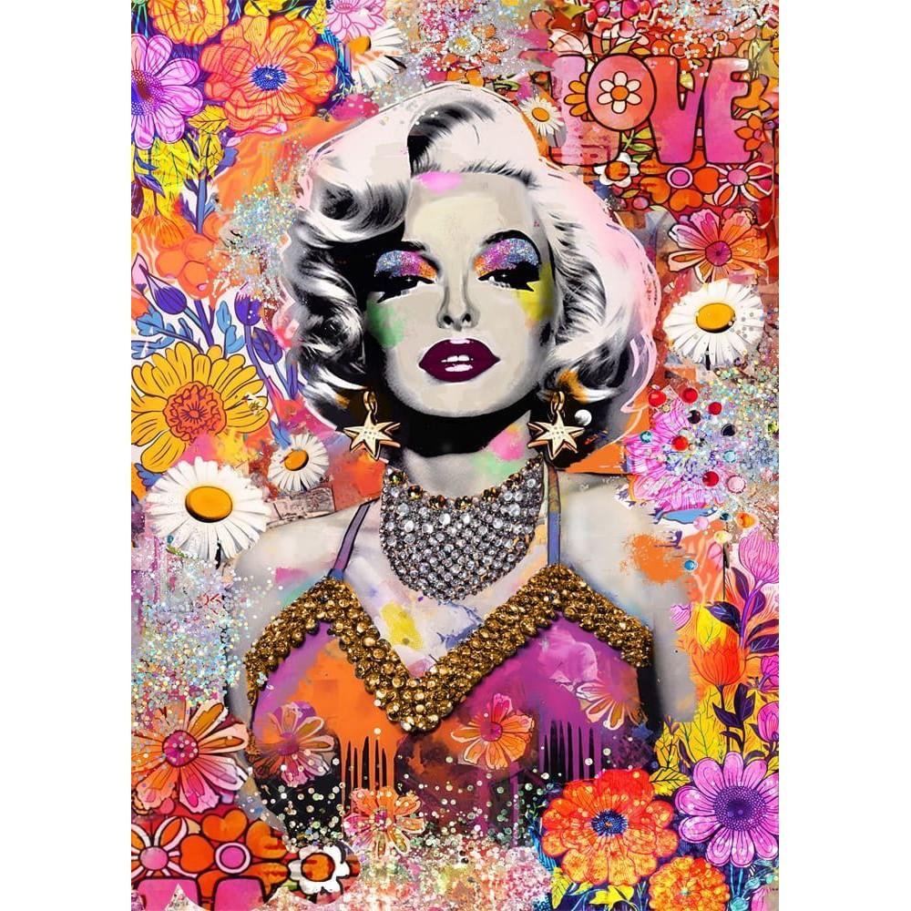 Jigsaw 1000 pieces – Marilyn Floral-Yarrawonga Fun and Games