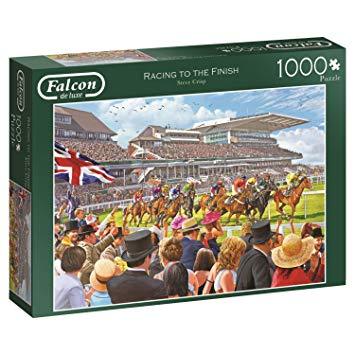 Jigsaw 1000 pieces – Racing to the Finish-Yarrawonga Fun and Games