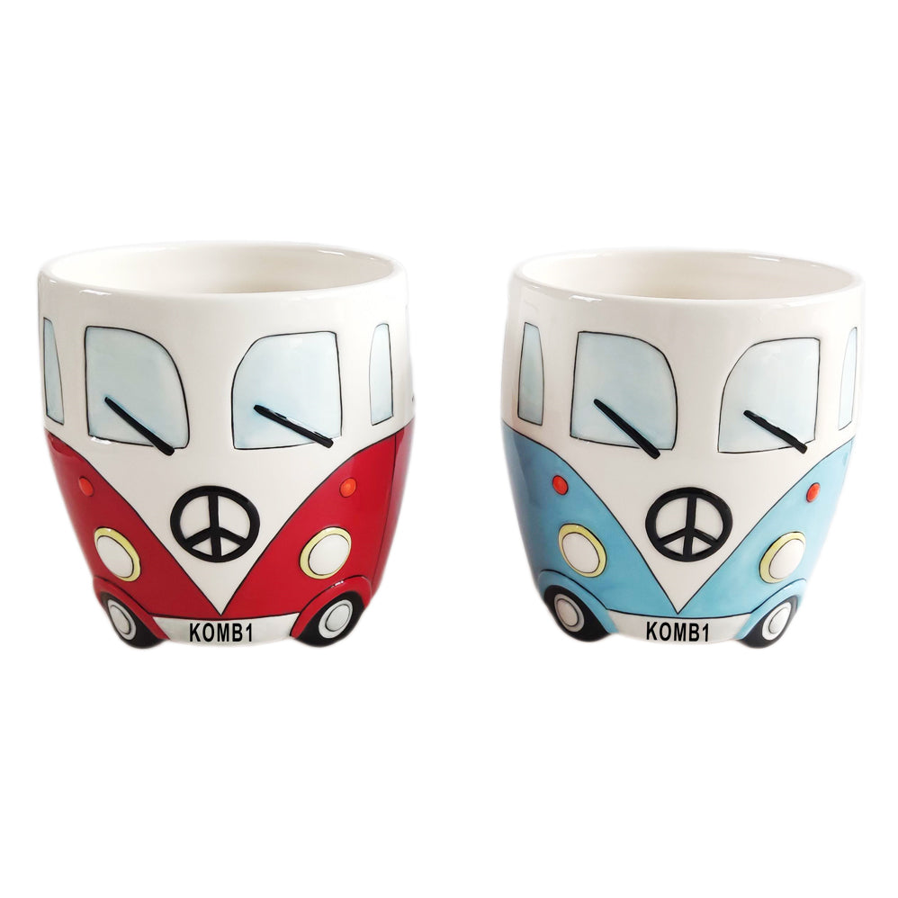 Kombi Pot Planters - Various Colours-Yarrawonga Fun and Games