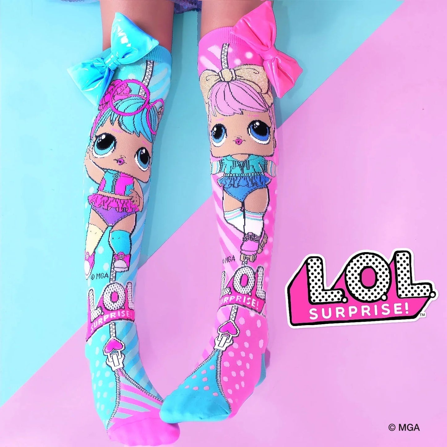 Madmia Socks - LOL Surprise Bon Bon & Dawn-Yarrawonga Fun and Games