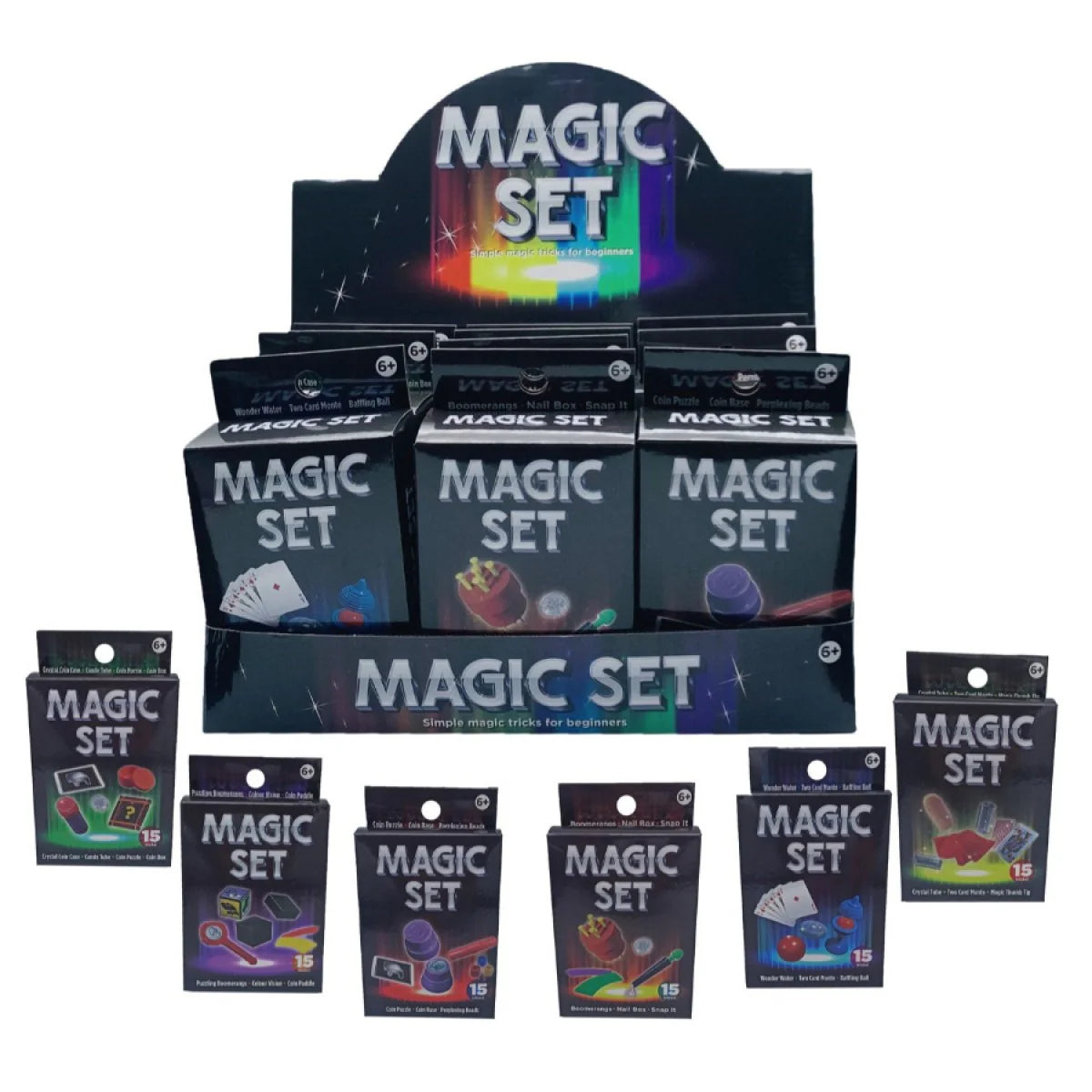 Magic Set - 15 Tricks - Various-Yarrawonga Fun and Games