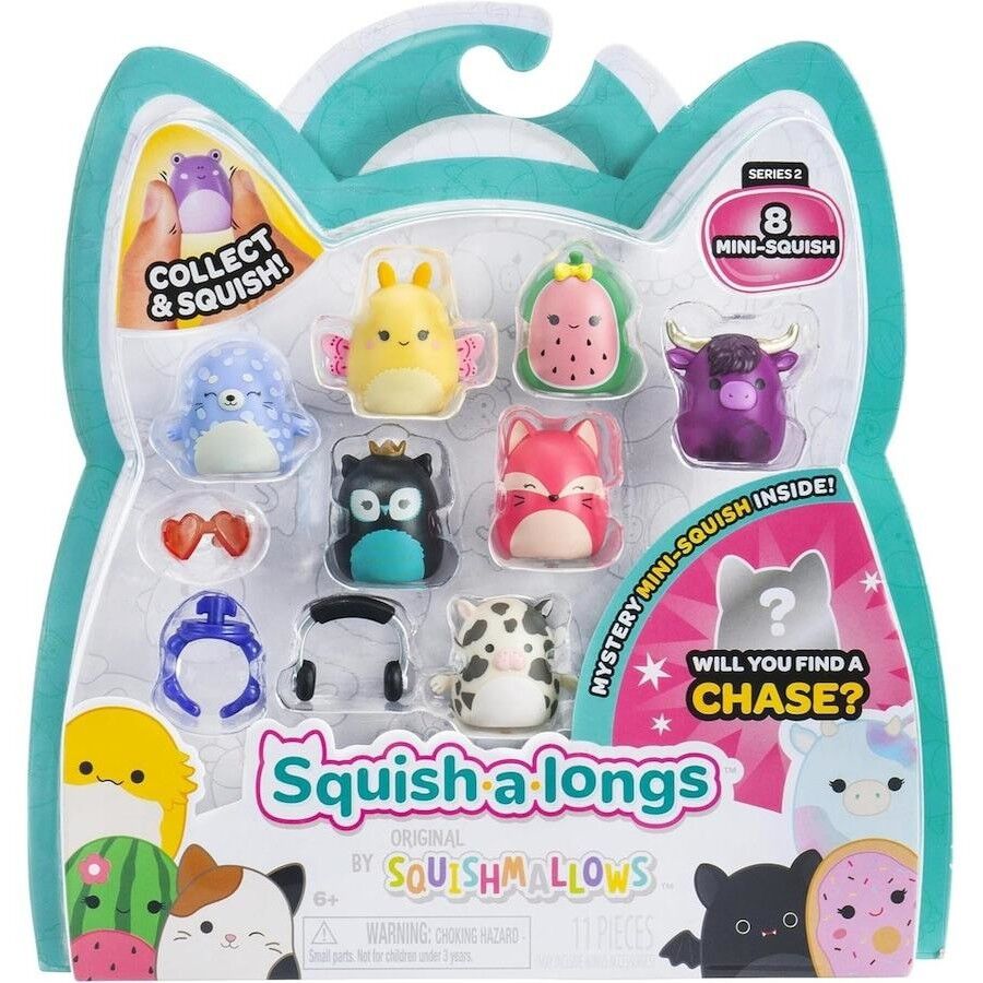 Mini Squish-a-longs - 8 Pack-Pack 3-Yarrawonga Fun and Games