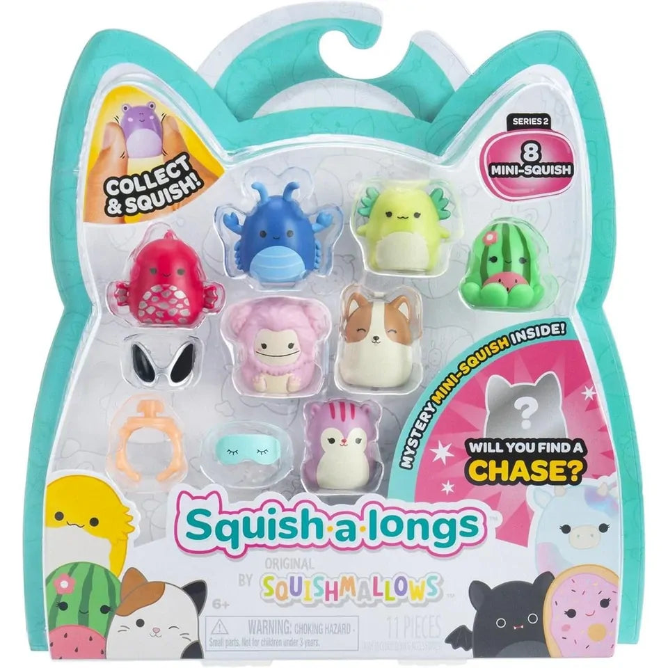 Mini Squish-a-longs - 8 Pack-Pack 4-Yarrawonga Fun and Games