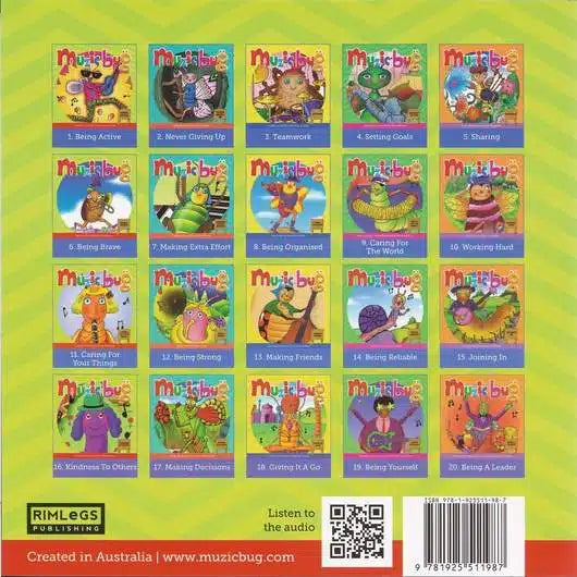 Muzicbug Story Books - Set of 20-Yarrawonga Fun and Games