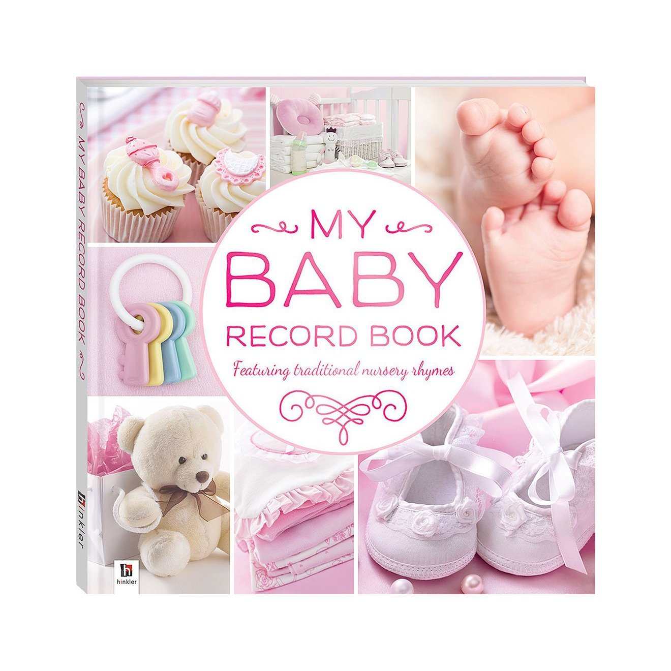 My Baby Record Book-Pink-Yarrawonga Fun and Games