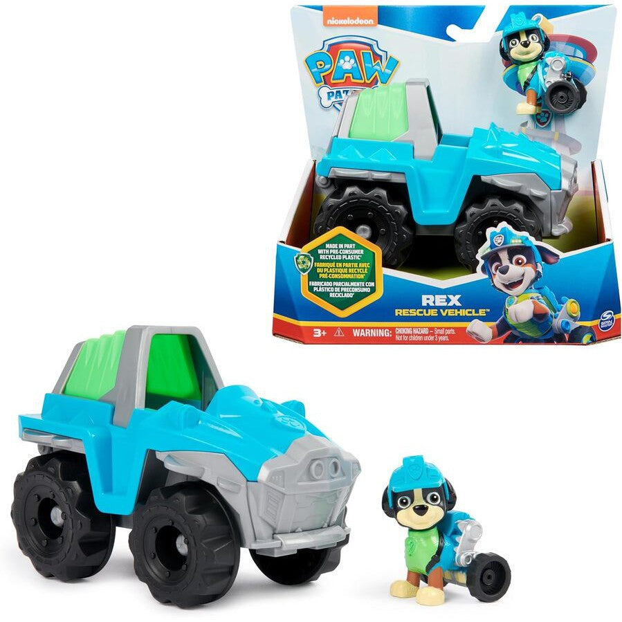 Paw Patrol - Sustainable Basic Vehicle-Rex-Yarrawonga Fun and Games