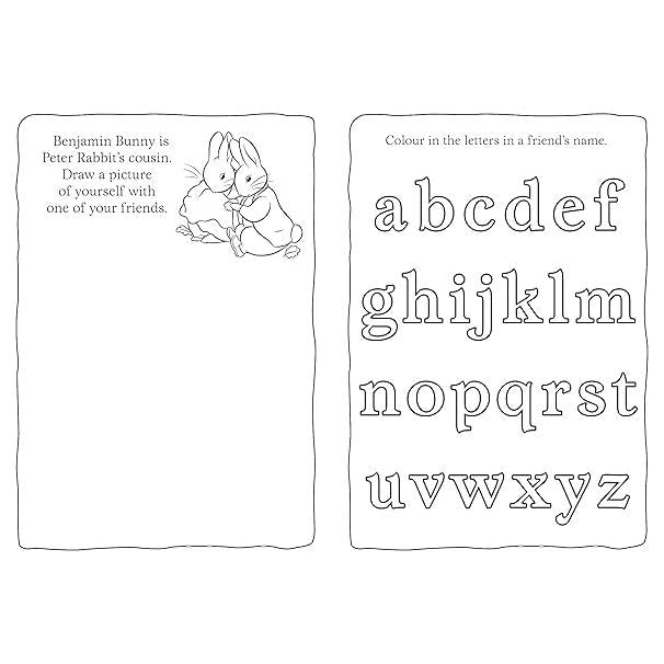 Peter Rabbit Colouring Book-Yarrawonga Fun and Games