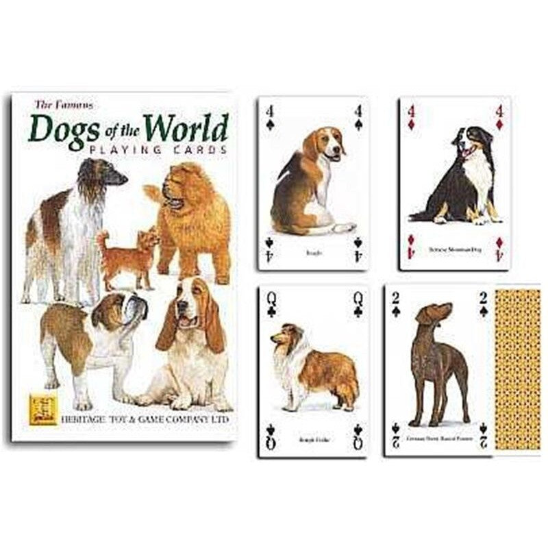 Playing Cards - Dogs of the world-Yarrawonga Fun and Games