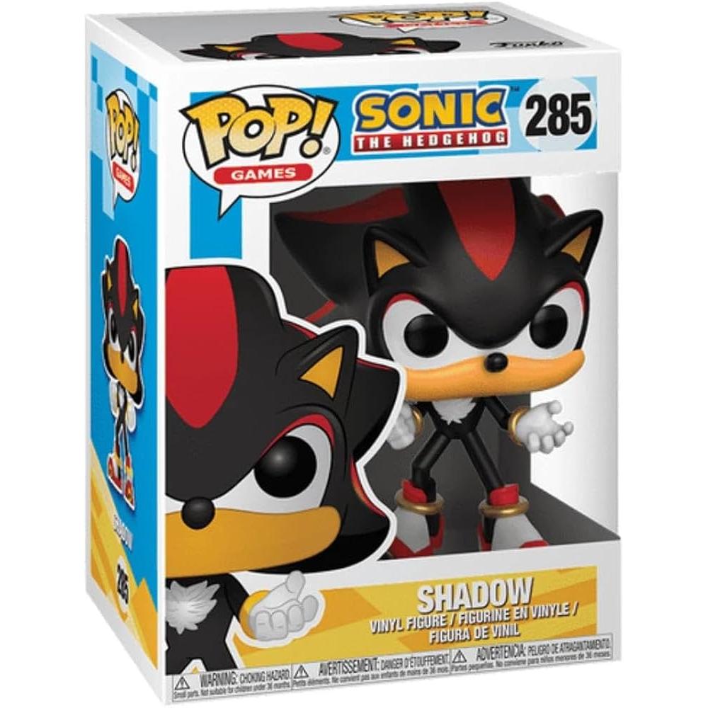 Pop Vinyl - Sonic the Hedgehog - Shadow - 285-Yarrawonga Fun and Games