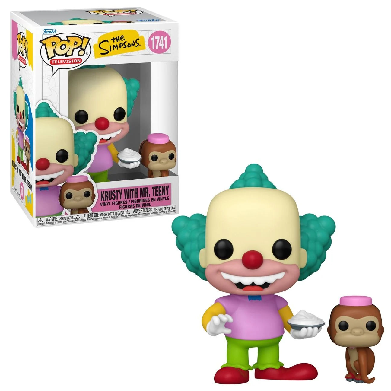 Pop Vinyl - The Simpsons - Krusty with Mr Teeny - 1741