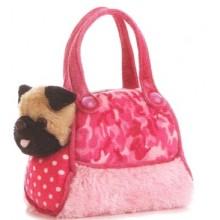 Pug in a Pink Camo Bag-Yarrawonga Fun and Games